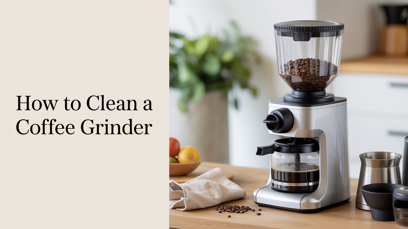 How to Clean a Coffee Grinder