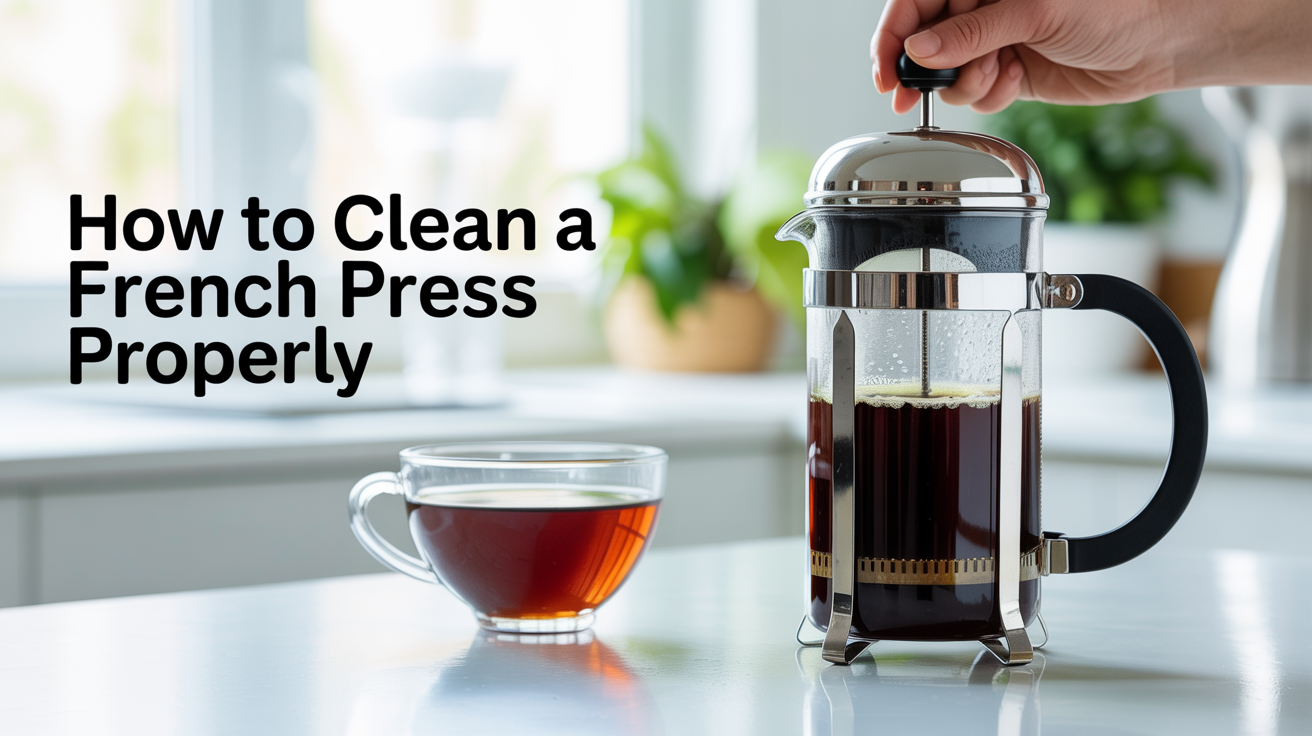 How to Clean a French Press Properly
